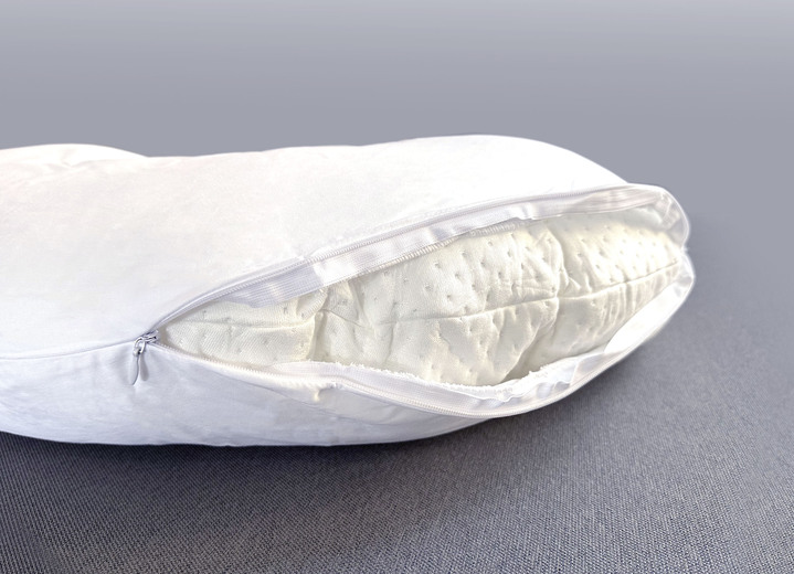 Gesunder Schlaf - Kissenbezug für Dreamolino Swan Pillow Ganzkörperkissen, in Farbe WEISS