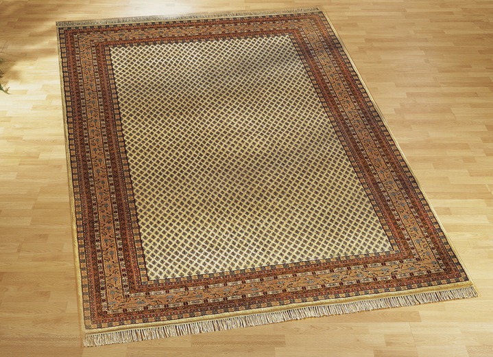 Teppiche - Brücken und Teppiche aus 100% Schurwolle, in Größe 037 (Brücke, ca. 70x140 cm) bis 292 (Teppich, ca. 250x350 cm), in Farbe CAMELGRUNDIG Ansicht 1