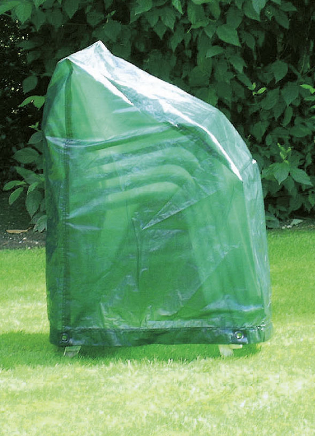Gartengeräte und Zubehör - Schutzhüllen für Gartenmöbel und Polsterauflagen, in Farbe GRAU, in Ausführung Schutzhülle für 4 Stapelsessel Ansicht 1