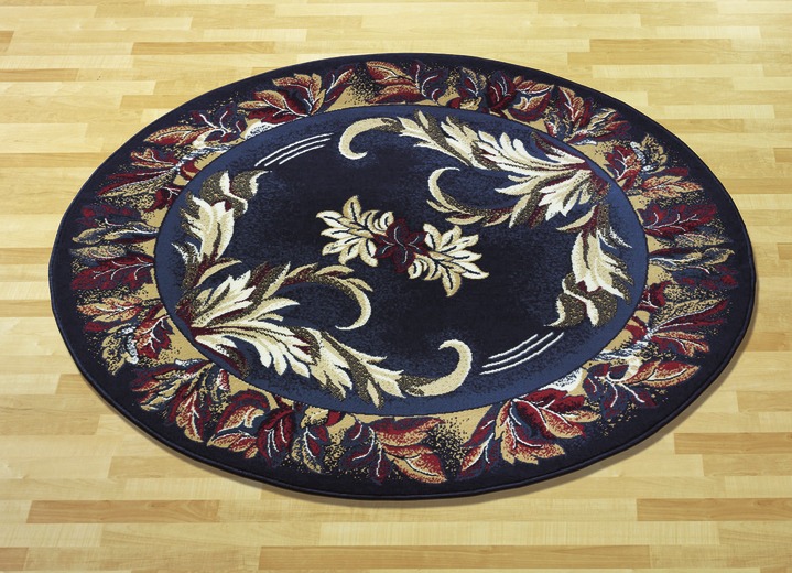 Teppiche - Brücken/Teppiche und Bettumrandungen mit Mittelmotiv, in Größe 103 (Brücke, 60x 90 cm) bis 315 (2 Vorleger 60x110 cm und 1 Läufer 60x320 cm), in Farbe BLAU MITTELM. Ansicht 1