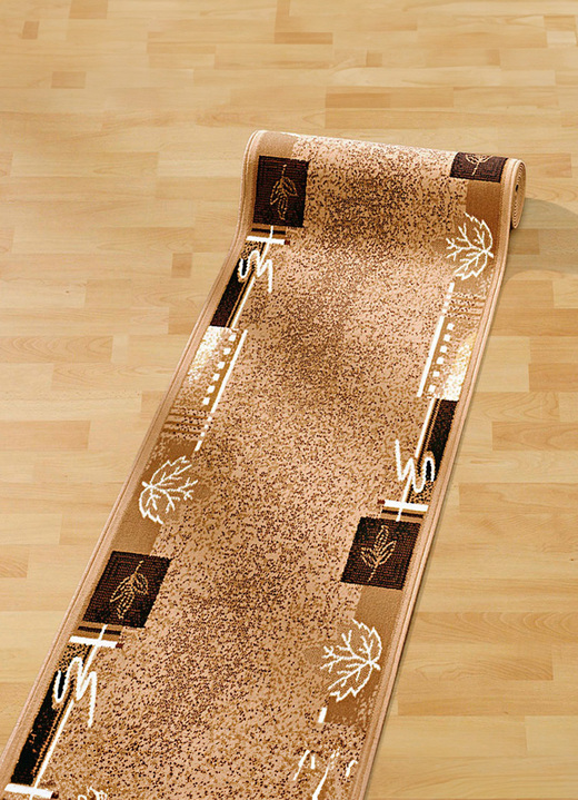 Teppiche - Gekettelte Läufer nach Maß, in Größe 101 (Läufer, 60 cm breit) bis 106 (Läufer, 100 cm breit), in Farbe BEIGE Ansicht 1