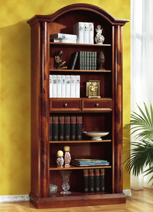 Möbel - Teilmassives Bücherregal, in Farbe KIRSCHBAUM