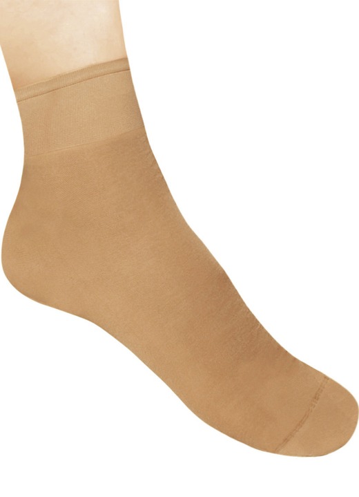 Strümpfe & Strumpfhosen - Diabetiker-Socken und Kniestrümpfe, in Farbe HAUTFARBEN, in Ausführung Socken Ansicht 1