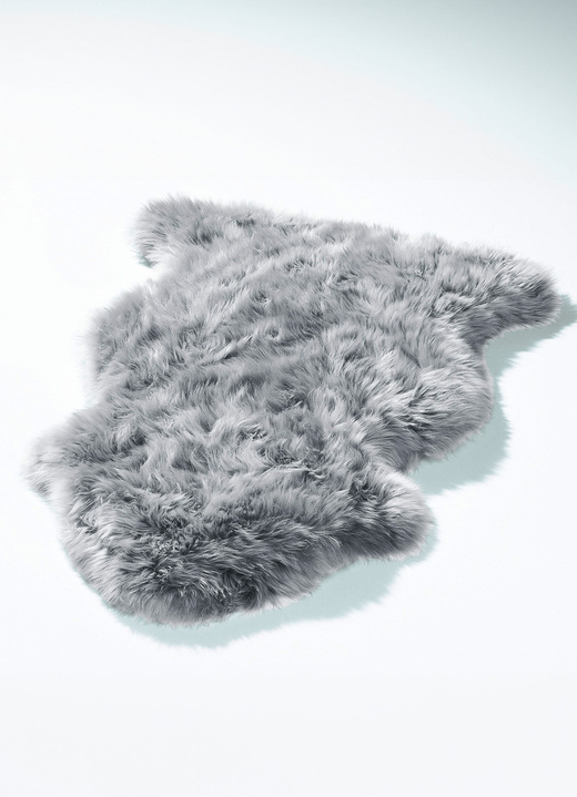 Teppiche - Vorleger aus echtem Lammfell in Tierform, in Farbe SILBER