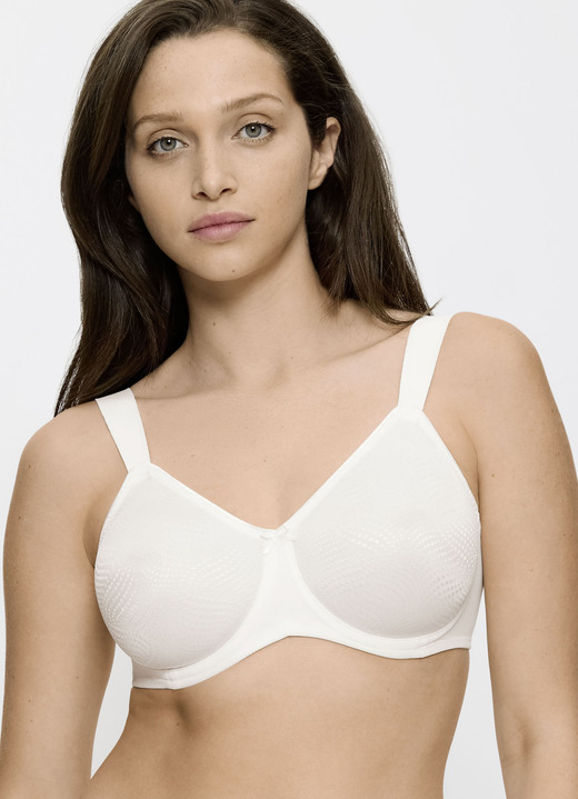T-Shirt BH - Triumph-Essential Minimizer Bügel-BH, in Größe 075 bis 095, in Cup G, in Farbe SEKT Ansicht 1