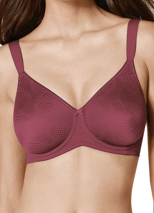 Damenwäsche - Triumph-Essential Minimizer Bügel-BH, in Größe 075 bis 095, in Cup C, in Farbe BORDEAUX
