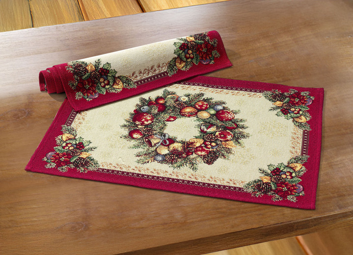 Heimtextilien - Hochwertige Tisch- und Raumdekoration, in Größe 100 (2 Platzset, 33/45 cm) bis 404 (Kissenbezug, 45/ 45 cm), in Farbe  Ansicht 1