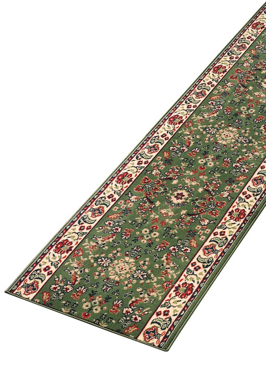 Teppiche - Läufer in Wunschlänge, in Größe 001 (Läufer, 66 cm breit) bis 004 (Läufer, 120 cm breit), in Farbe GRÜN Ansicht 1