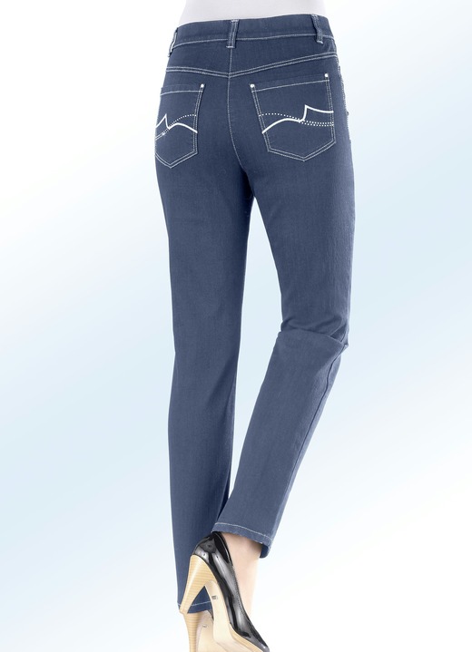 Jeans - Power-Stretch-Jeans  , in Größe 017 bis 092, in Farbe JEANSBLAU Ansicht 1