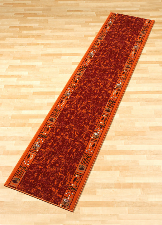Teppiche - Läufer nach Wunschmaß, in Größe 103 (Läufer, 70 cm breit) bis 109 (Läufer, 120 cm breit), in Farbe TERRA Ansicht 1