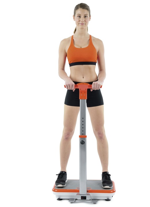 Fitnessgeräte - VIBROSHAPER-Vibrationsplatte in verschiedenen Ausführungen, in Farbe , in Ausführung Mit Haltegriff