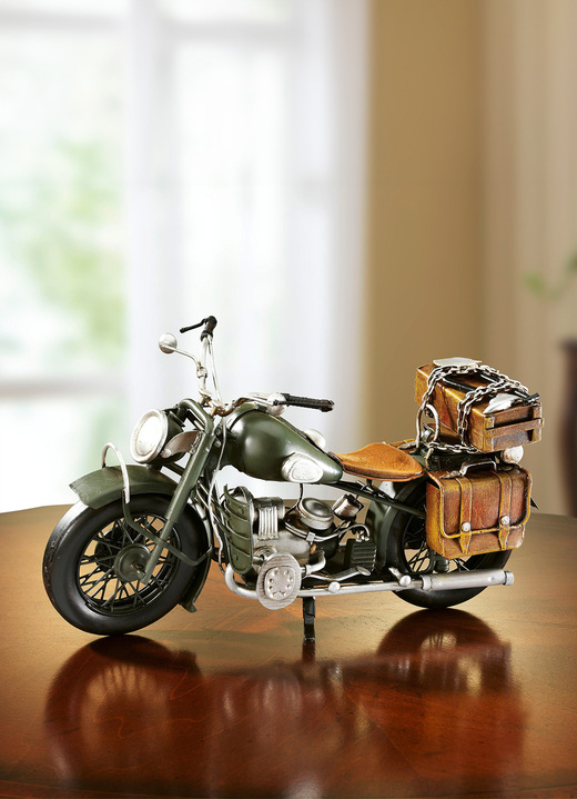 Geschenkideen - Motorrad Sammlermodell, in Farbe SCHWARZ