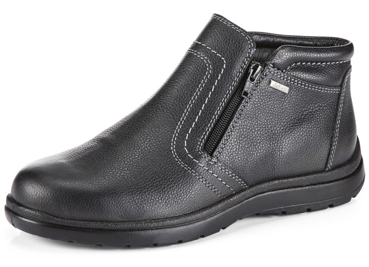 Stiefeletten - GINO GALANTE, atmungsaktive Herren-Boots, Winterschuhe, mit Reißverschluss, in Größe 039 bis 046, in Farbe SCHWARZ Ansicht 1