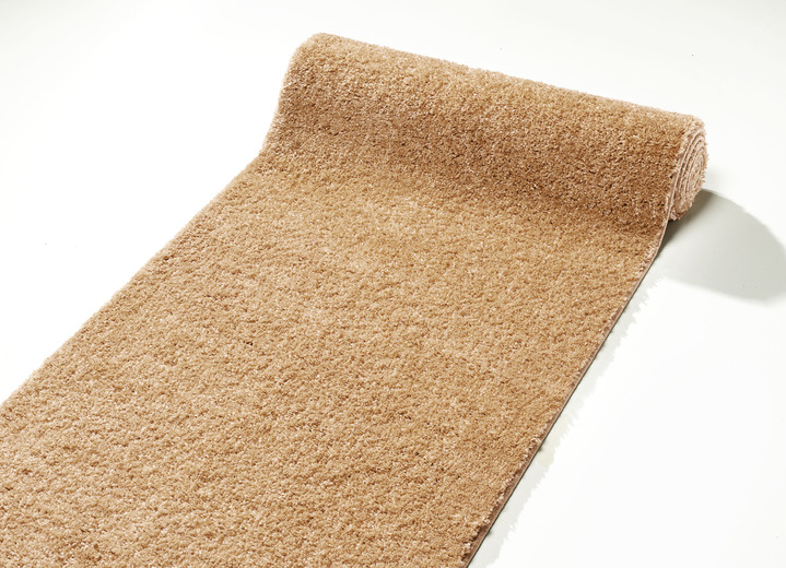 Teppiche - Pflegeleichter Läufer nach Wunschmaß, in Größe 102 (Läufer, 60 cm breit) bis 106 (Läufer, 100 cm breit), in Farbe GOLD Ansicht 1