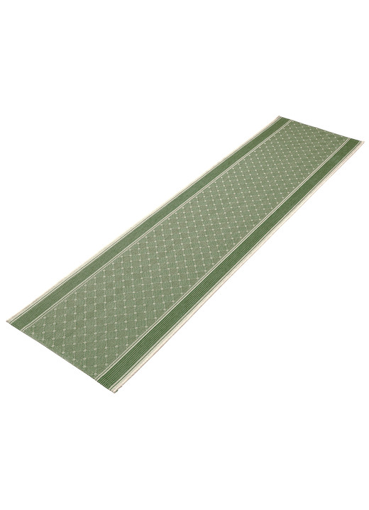Teppiche - Läufer nach Wunschmaß in Sisaloptik, in Größe 102 (Läufer, 67 cm breit) bis 106 (Läufer, 100 cm breit), in Farbe GRÜN Ansicht 1