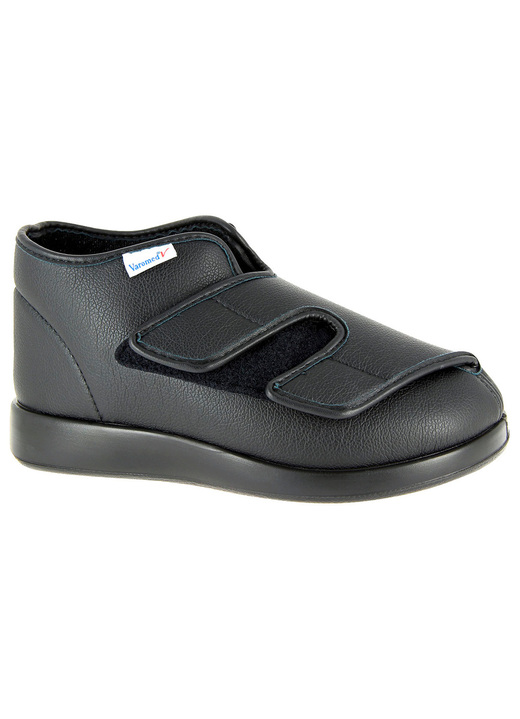 Stiefel & Stiefeletten - Florett Klettschuh für Damen und Herren, in Größe 037 bis 047, in Farbe SCHWARZ, in Ausführung Innenfutter 100% Baumwolle Ansicht 1