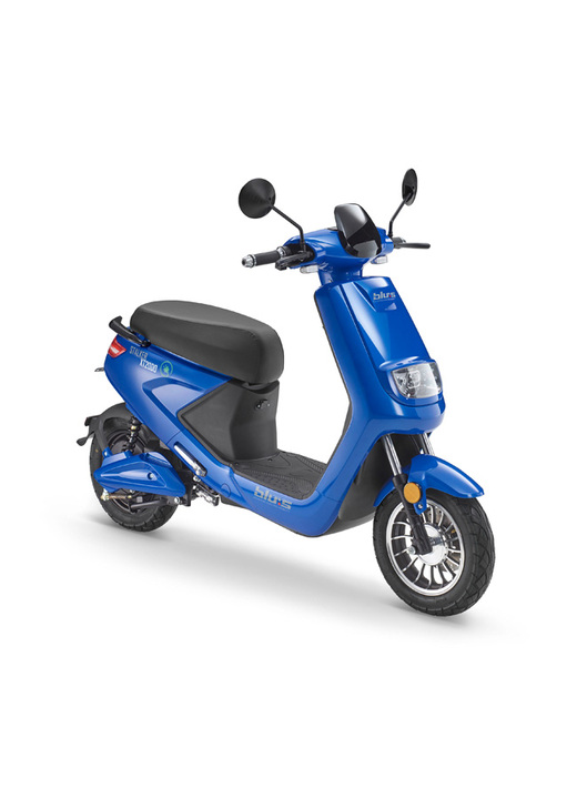 Elektromobilität - Elektro-Roller für maximalen Elektro-Fahrspaß, in Farbe BLAU, in Ausführung Höchstgeschwindigkeit 25 km/h Ansicht 1