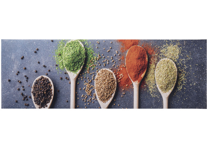 Teppiche - Küchenläufer Gewürze,strapazierfähig, in Farbe BUNT Ansicht 1