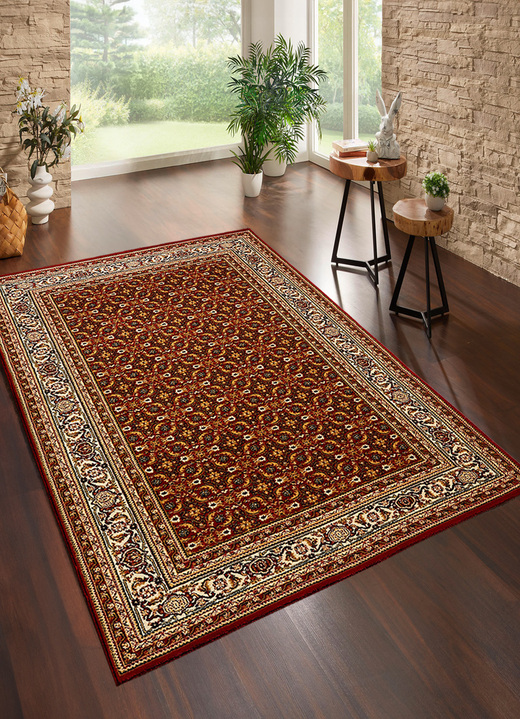 Teppiche - Hochwertig gearbeitete Brücken und Teppiche, in Größe 111 (Brücke, 60x110 cm) bis 252 (Teppich, 165x230 cm), in Farbe ROT Ansicht 1