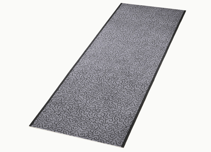 Teppiche - Robuste Schmutzfangläufer nach Wunschmaß, in Größe 101 (Läufer, 65 cm breit) bis 106 (Läufer, 98 cm breit), in Farbe GRAU Ansicht 1