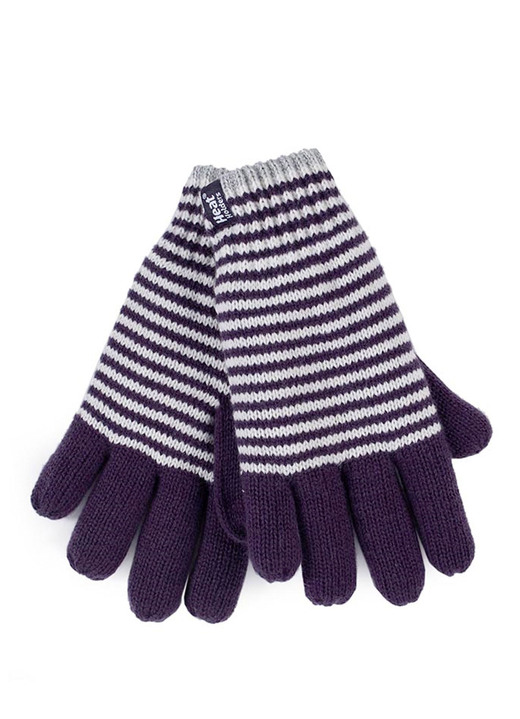 Handschuhe - Thermo-Handschuhe von Heat Holders® für mehr Komfort im Winter, in Größe 001 bis 002, in Farbe LILA Ansicht 1
