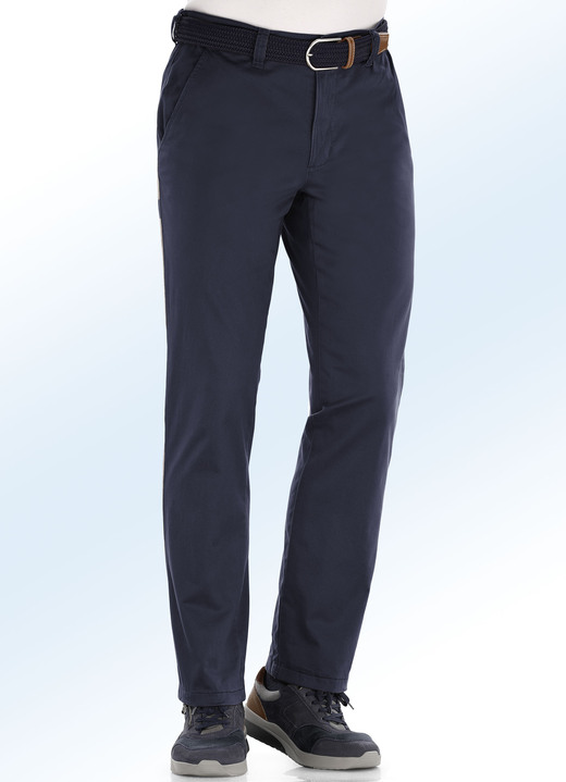 Hosen - Thermohose in 4 Farben mit Seitentaschen Hosen - Thermohose in 4 Farben mit Seitentaschen, in Größe 024 bis 062, in Farbe MARINE