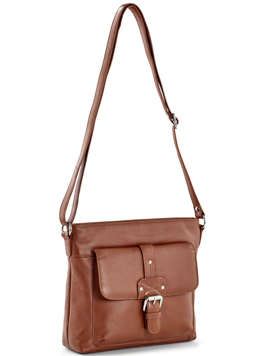 - Laurina Tasche aus Nappaleder, in Farbe COGNAC Ansicht 1