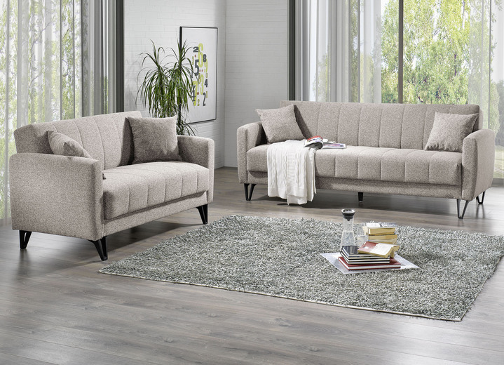 Sessel - Frei im Raum aufstellbare Polstermöbel mit Kippfunktion, in Farbe CREME, in Ausführung Sessel Ansicht 1