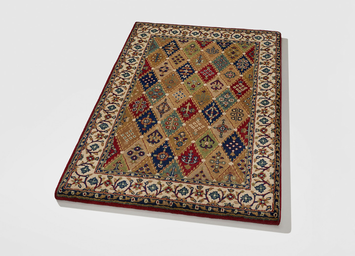 Teppiche - Handgetuftete Brücken, Galerie und Teppiche, in Größe 103 (Brücke, 60x 90 cm) bis 304 (Teppich, Ø 150 cm), in Farbe MULTICOLOR Ansicht 1