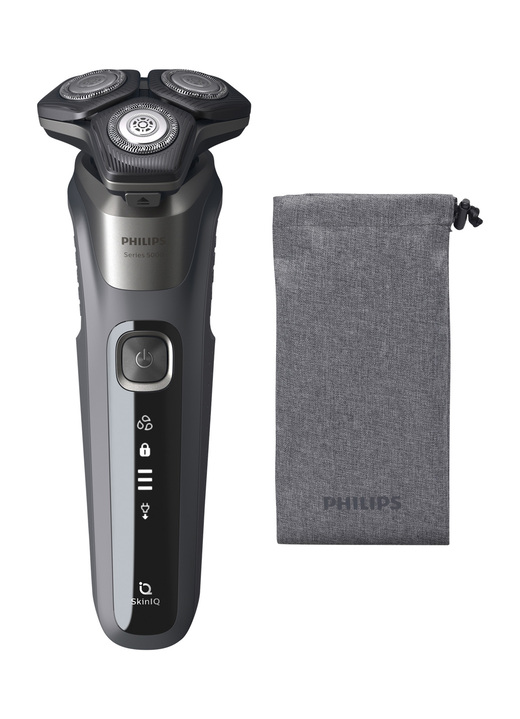 Rasierer & Haarschneider - Philips Shaver Series 5000, in Farbe BLAU-GRAU, in Ausführung Philips S5587/10 Ansicht 1
