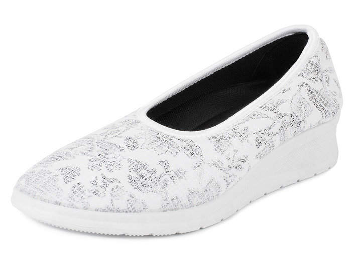 Pumps & Ballerina - AEROSOFT Ballerina, in Größe 036 bis 042, in Farbe WEISS Ansicht 1
