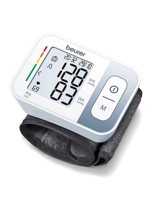 Medizinische Geräte & Technik  - Beurer Handgelenk-Blutdruckmessgerät BC 28, in Farbe GRAU