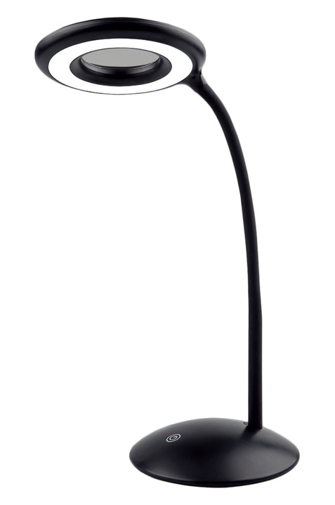 Tischleuchten - LED-Lupenlampe mit 8-facher Vergrößerung, in Farbe SCHWARZ Ansicht 1