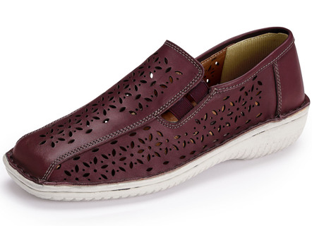 ELENA EDEN Slipper aus schattiertem Nappaleder