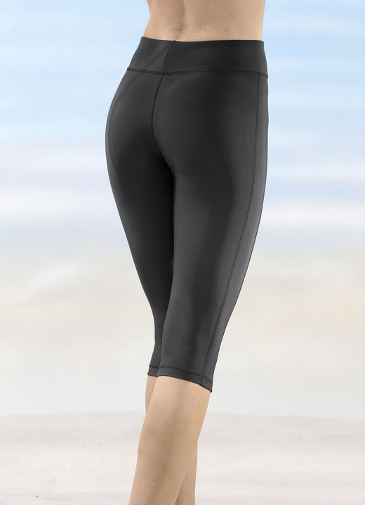 Tankinis - Naturana Bade-Leggings, in Größe 038 bis 054, in Farbe SCHWARZ