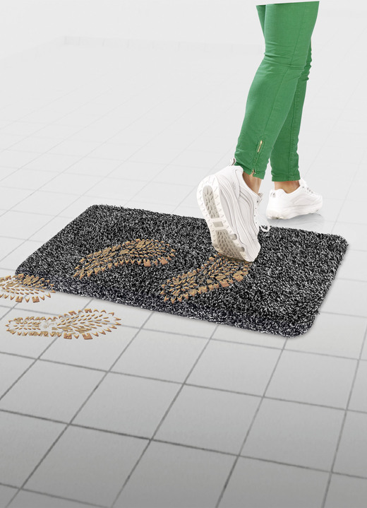 Fußmatten - Schmutzfangmatte, in Farbe GRAU, in Ausführung Schmutzfangmatte Ansicht 1