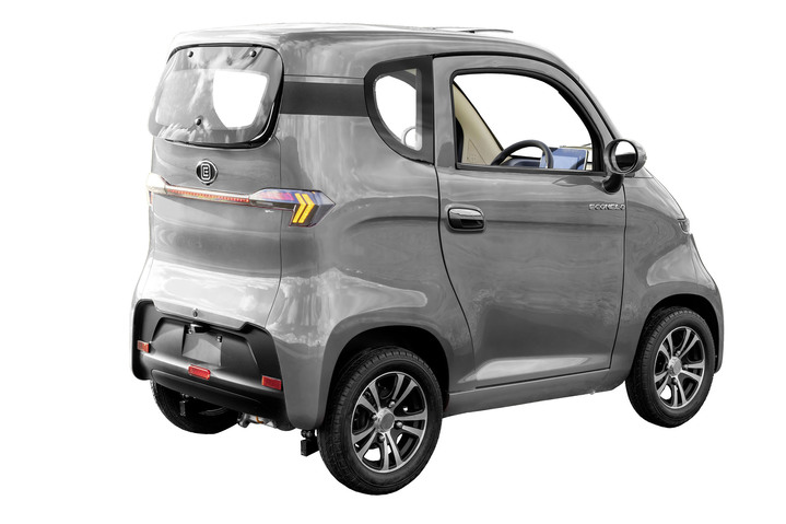 Elektromobile - Kabinenroller, 4-Rad, in Farbe GRAU Ansicht 1