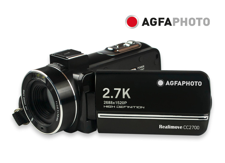 Technik - Agfa Realimove CC2700 HD-Camcorder, in Farbe SCHWARZ Ansicht 1