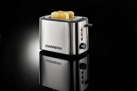 Carrera Edelstahl-Toaster