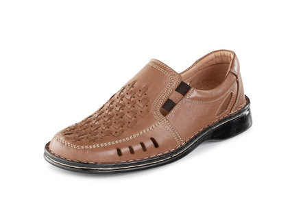 GINO GALANTE, sommerliche Herren-Slipper, mit Gummizug