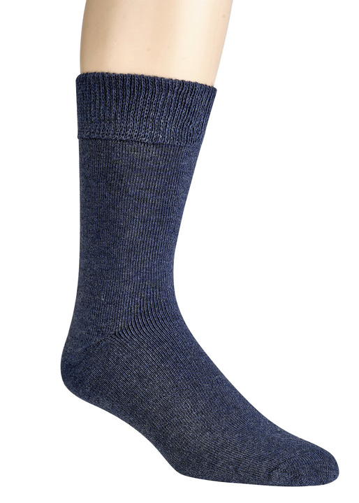 Strümpfe & Strumpfhosen - Alpaka-Socken, 3er-Set, in Größe 001 bis 003, in Farbe MARINE Ansicht 1