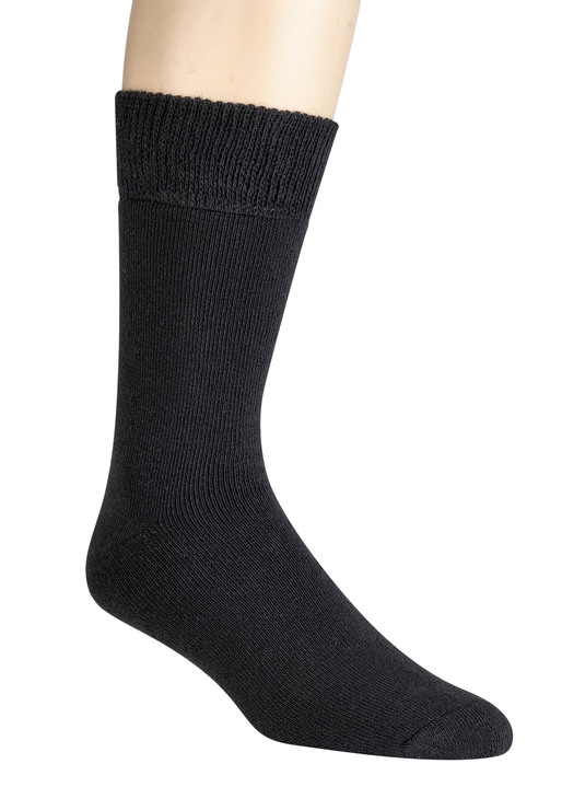 Strümpfe & Strumpfhosen - Alpaka-Socken, 3er-Set, in Größe 001 bis 003, in Farbe SCHWARZ Ansicht 1