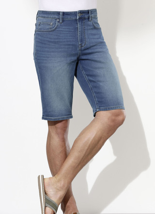 Jeans-Bermudas in 3 Farben