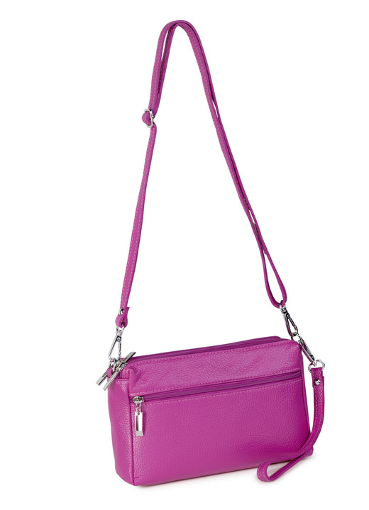 - Laurina Tasche aus genarbtem Kalb-Nappaleder, in Farbe PINK Ansicht 1