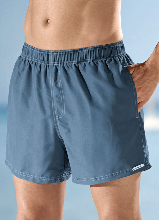 Badeshorts - Wavebreaker Badeshorts, uni, Microfaser, in Größe 004 bis 011, in Farbe PETROL