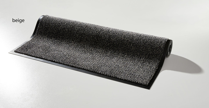 Wohnen - Strapazierfähige Schmutzfangmatte, in Größe 101 (40x 60 cm) bis 103 (60x 90 cm), in Farbe BEIGE Ansicht 1