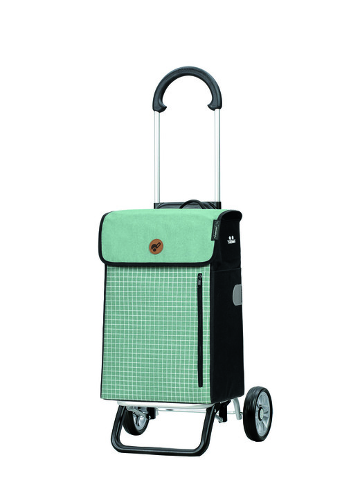 Mobilität - Leichter, aber stabiler Einkaufsroller aus Aluminium, in Farbe MINT Ansicht 1