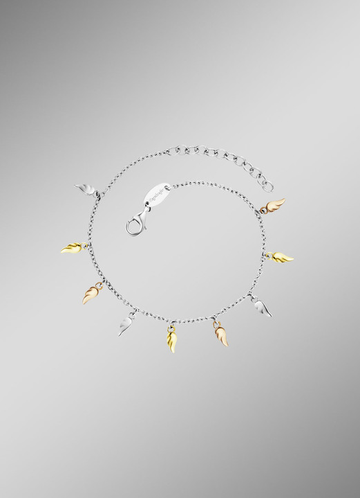 Armbänder - Armband mit 9 Flügelchen, in Farbe  Ansicht 1