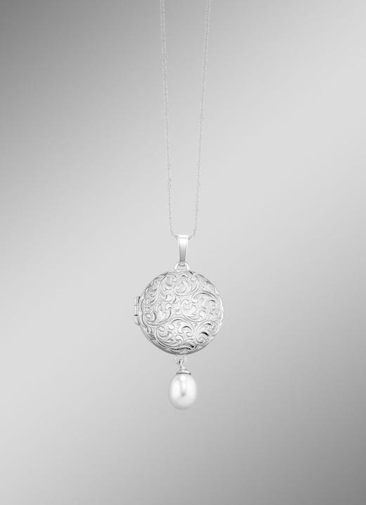 - Medaillon aus Silber, in Farbe  Ansicht 1
