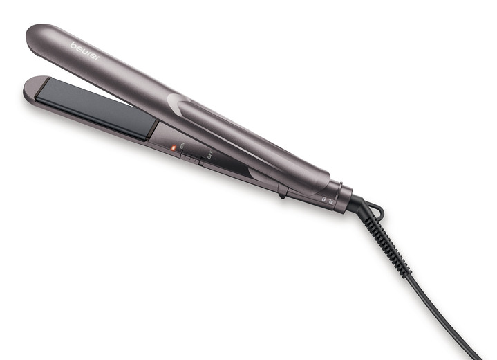 Haarstyling - Haarglätter mit hochwertiger Keramikbeschichtung, in Farbe BRAUN